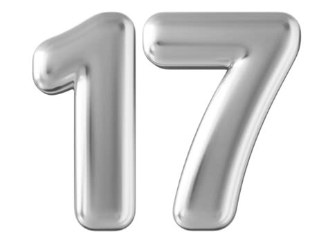 Number 17 Pngs For Free Download
