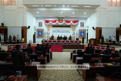 Pj Gubernur Terima Rekomendasi Pansus Dprd Babel Provinsi Kepulauan