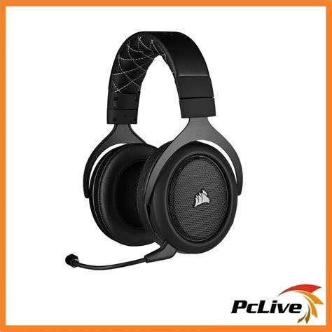 Corsair HS70 PRO Wireless Gaming Headset Carbon 7.1 Surround Microphone ...
