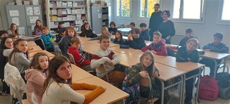 Lamastre Les délégués de classe en formation