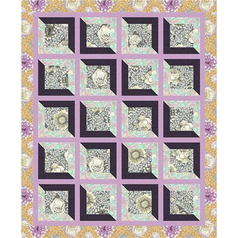 Kaffe Fassett Collective Viewed Quilt Pastel Border Freespirit Fabrics