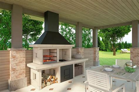 Беседки с барбекю мангалом проекты фото - Своими руками
