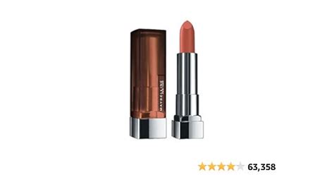 Maybelline New York Matte Lipstick Intense Colour Keeps Lips Moisturised Nude Nuance