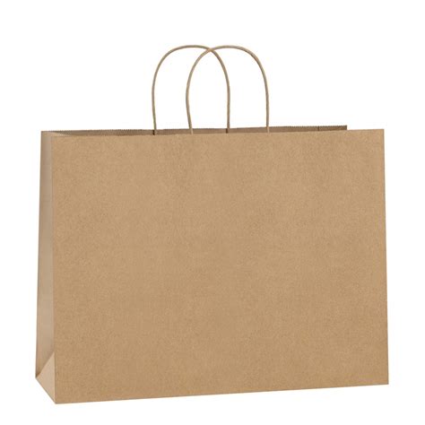 Buy Bagdream Pcs X X Inches Kraft Paper Bags With Handles Bulk