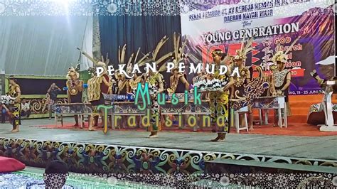 Musik Tradisional Pemuda Gkii Long Tungu Pekan Pemuda Dkh