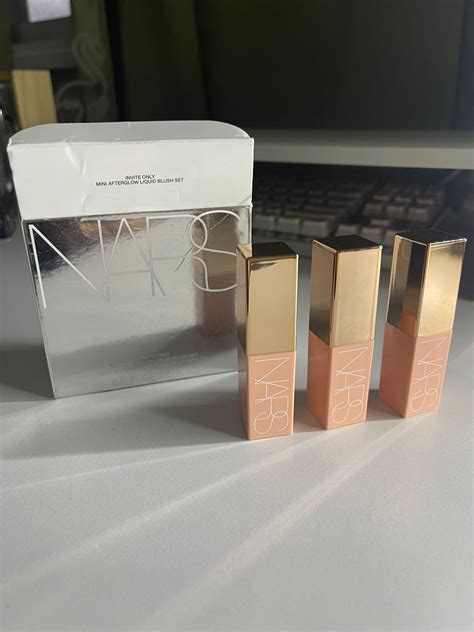 NARS Mini Afterglow Liquid Blush Set Beauty Personal Care Face