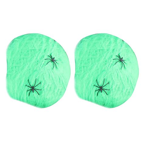 XINHUADSH 1 Set Spider Web Decoration Realistic Gossamer Lightweight ...