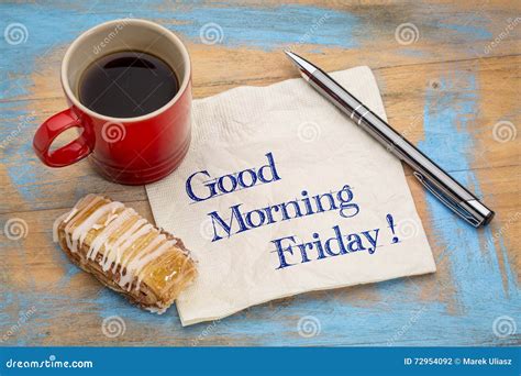 Good Morning Friday Stock Photo Image Of Morning Blue 72954092