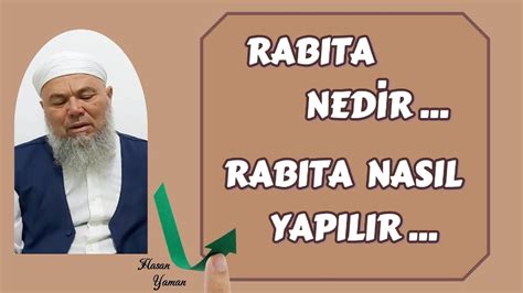 Rabıta nedir rabıta nasıl yapılır YouTube