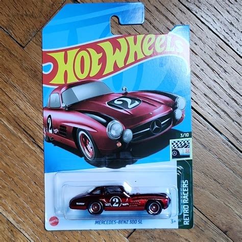 Mattel Toys Hot Wheels Super Treasure Hunt Mercedes Benz Sl Poshmark