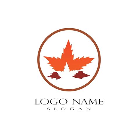 Premium Vector Maple Leaf Logo Design Template