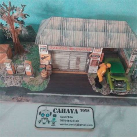 Jual Diorama Garasi Jadul Skala Hot Wheels Kab Pasuruan CAHAYA TOYS PANDAAN Tokopedia