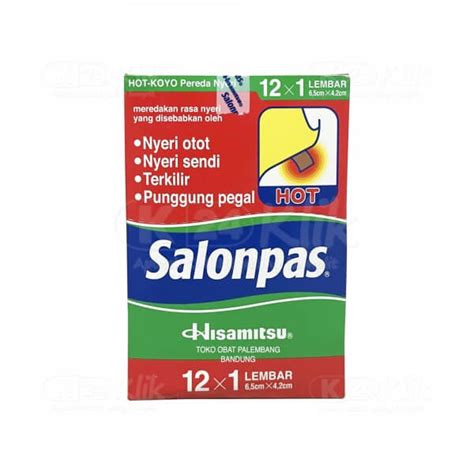 Jual Salonpas Hot Koyo Sachet Isi Lembar Shopee Indonesia