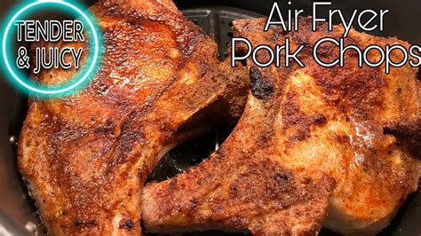 Air Fry Pork Chops Ninja Air Fryer Recipe Crispy And Juicy Air Fried Pork Chops