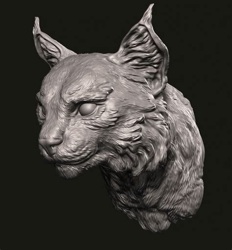 Stl File Bobcat Head 3d Print Model 👤・3d Print Design To Download・cults