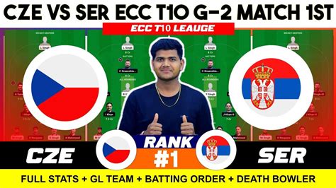 Cze Vs Ser Cze Vs Ser Prediction Cze Vs Ser St Ecc T Match