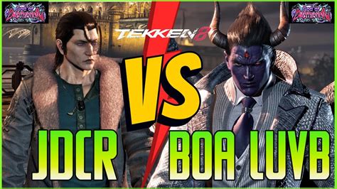 T8JDCR DRAGUNOV VS BOA LUVB KAZUYA TEKKEN 8 HIGH LEVEL MATCHES