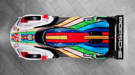 Porsche 963 Hyper Car Top Wallpaper 1920x1080