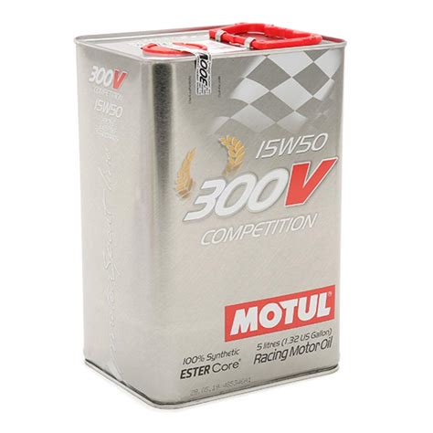 Motul 300V Competition 15W50 5L | Motul USA | Get Oil Now