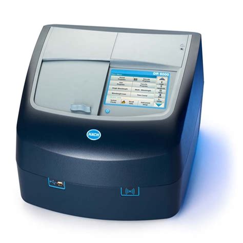 Hach Dr 6000 Uv Vis Spectrophotometer With Rfid Technology