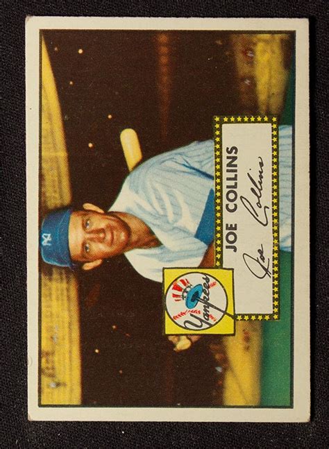 Bmw Sportscards Joe Collins 202 1952 Topps Baseball