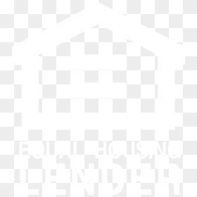 White Equal Housing Logo Transparent, HD Png Download - vhv