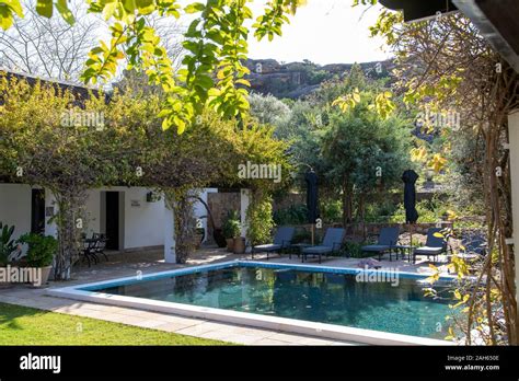 Cape Dutch Architecture Western Cape Stock Photo Alamy