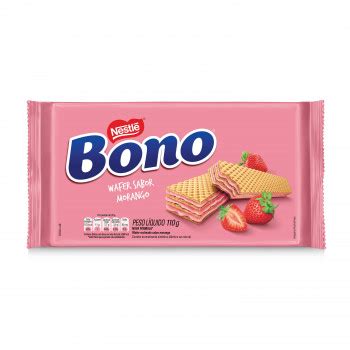 Biscoito Wafer Bono Morango G Aqui No Extraplus