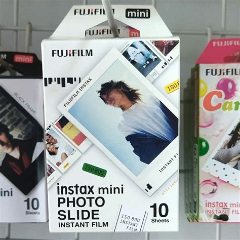 Jual Fujifilm Instax Mini Paper 10 Sheet Photo Slide Refil Isi Kertas