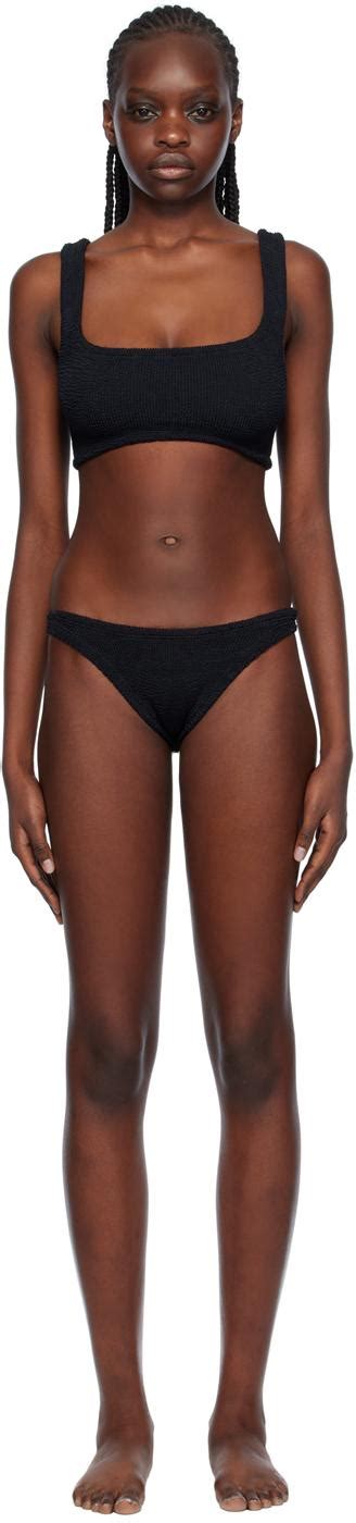 Hunza G Xandra Bikini In Black Lyst