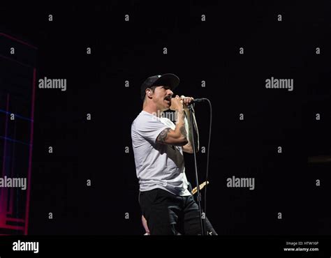 Red Hot Chili Peppers Perform On The Getaway World Tour At The Air Canada Centre In Toronto