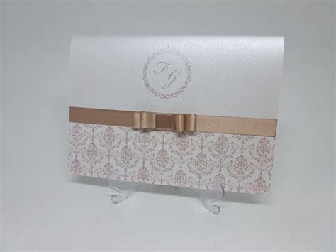 Convite Casamento Nude Classico Elo Produtos Especiais