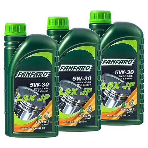 Fanfaro Engineoil W Lsx Jp Api Sn X Liter Buy Online By M