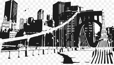 Manhattan Skyline Drawing Clip art - Silhouette png download - 780*400 - Free Transparent ...