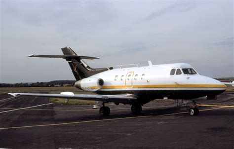 HS125 G-FIVE 1983-09-07 | photo by Rod Smith at Gloucester | Flickr
