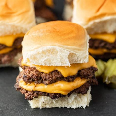 Smash Burger Sliders How To Make Smash Burger Sliders