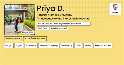 priya  bangla english economics general knowledge geography