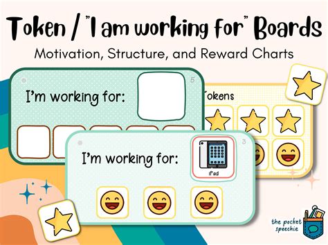 Reward Chart Token I Am Working For Printable Boards Task Cards