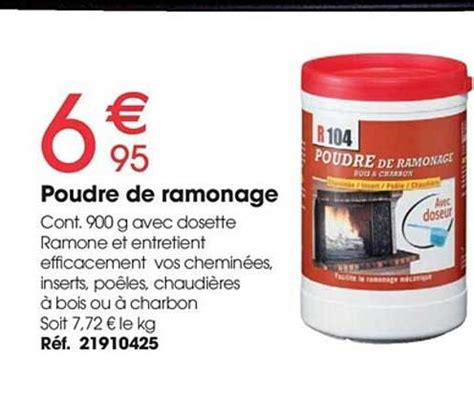 Promo Poudre De Ramonage R104 Chez Brico Pro ICatalogue Fr