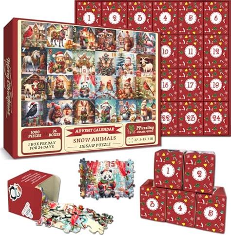 Amazon Advent Calendar 2024 Christmas Puzzle For Adults 1000