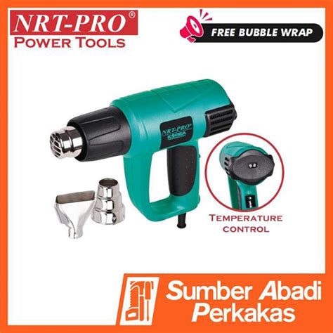 Promo Nrt Hg 653 Hd Mesin Heat Gun Pistol Pemanas Listrik Hot Air Hg653 Diskon 23 Di Seller