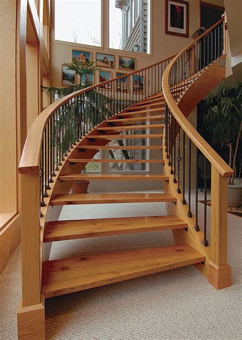 Freestanding Curved Stairs Are A Masterful Display Of Building Prowess