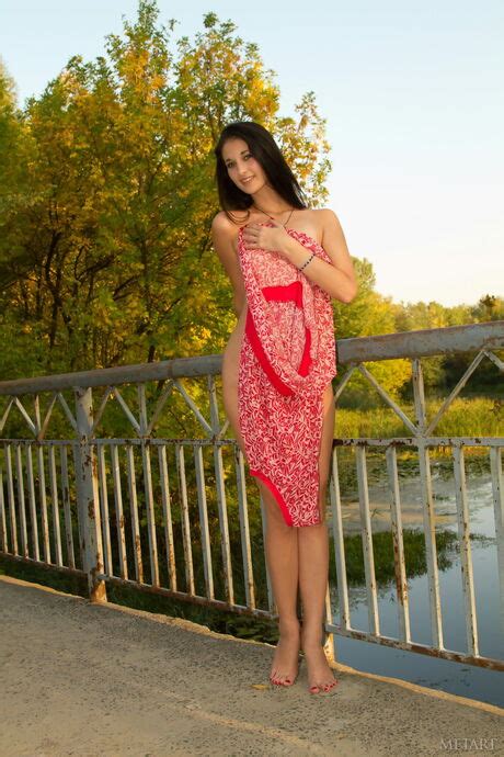 Ukrainian Venus Katya AC Strips And Poses Naked In The Backyard