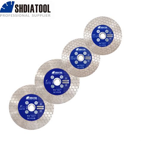 SHDIATOOL Hexgonal dwustronna M14 58 szlifowana płyta diamentowa tarcza