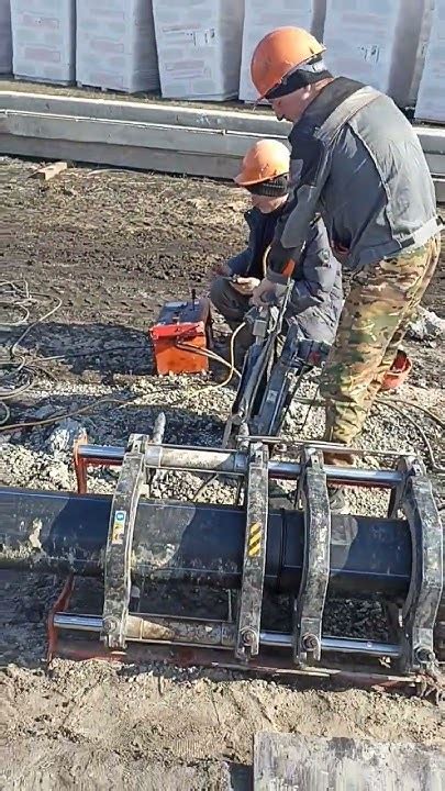 Пайка трубы ПНД 225. Станок. Работяги. Ульяновск 11.04.2024 - YouTube