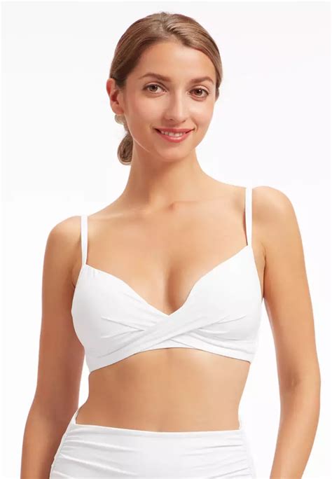 Sunseeker Sunseeker Core Solid B C Cup Bikini Top Buy Sunseeker Online Zalora Hong Kong