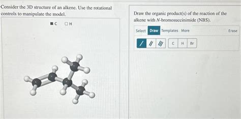 Solved Consider The D Structure Of An Alkene Use The Chegg