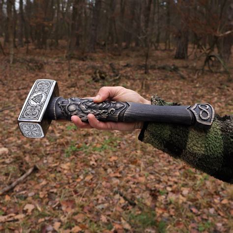 Hand Forged Goibniu Hammer - Norse Spirit