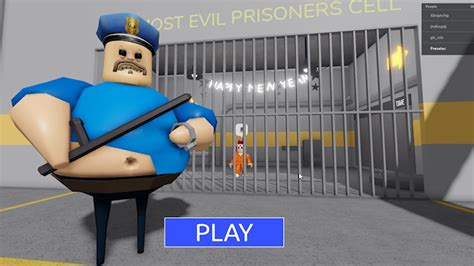 Побег из тюрьмы в роблокс! Проклятая злая тюрьма Барри - YouTube