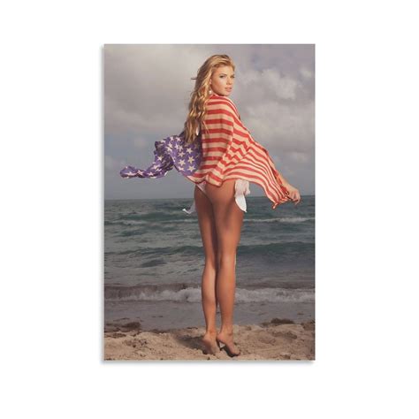 Charlotte Mckinney Poster Sexy De Bikini Modelo Big Boobs Canvas Art Poster And Wall Art